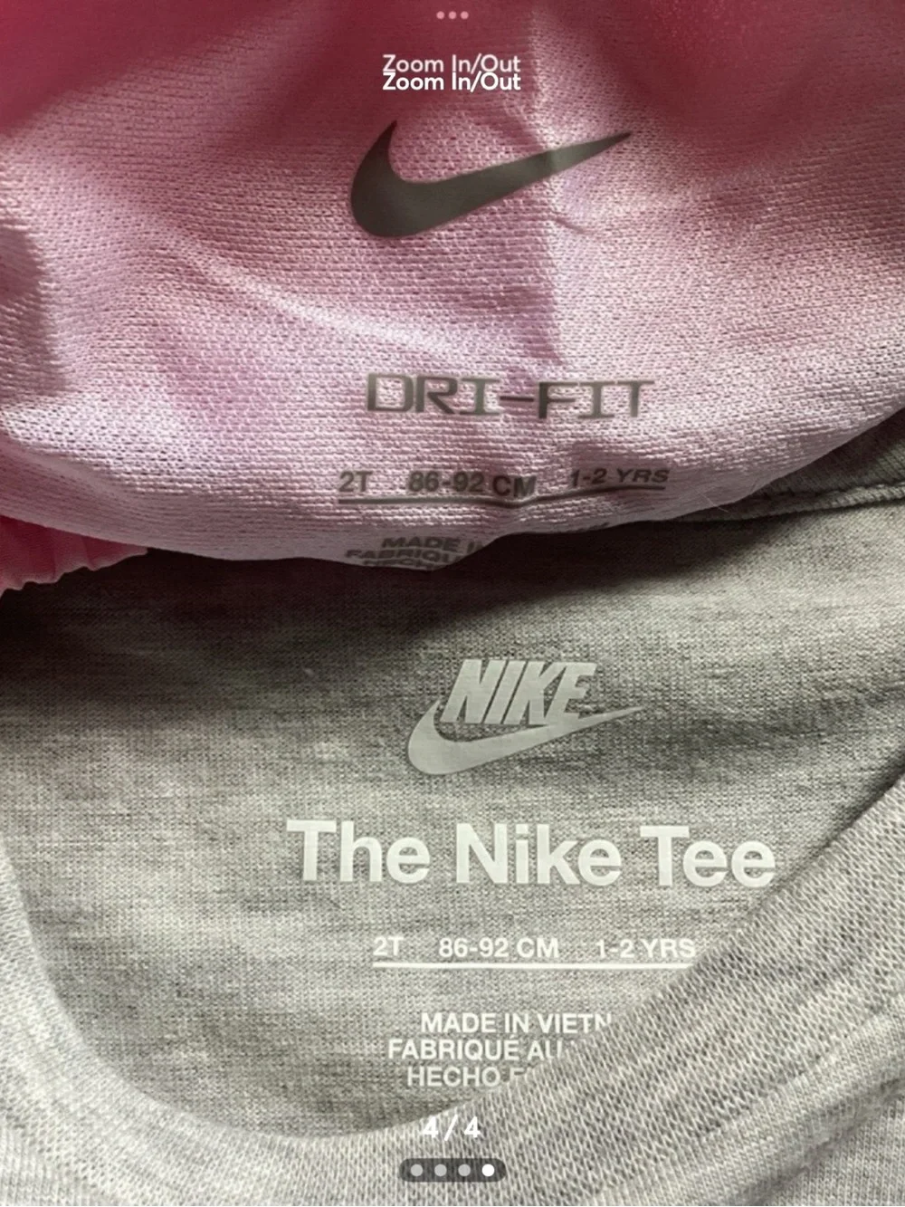 Nike Girls Tee & Shorts outfit size 2T(NWT) ~FIRM, NO OFFERS~ - Picture 4 of 4